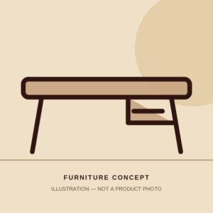 Demo Concept — Compact Writing Desk